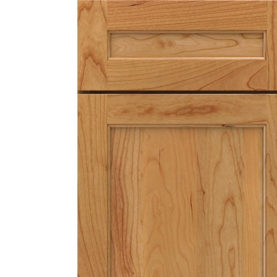 Square Natural Light Finish Square Cabinets