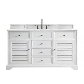 Base with Sink Top Bright White White Vanities