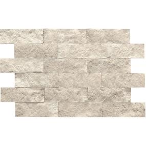 Mosaic Arctic Gray Split Face Beige/Tan Tile