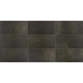 Tile Sable Black Matte Black Tile