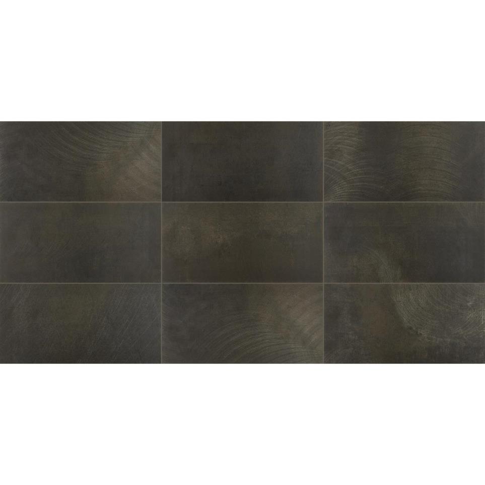 Tile Sable Black Matte Black Tile