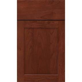 Square Marsala Dark Finish Square Cabinets