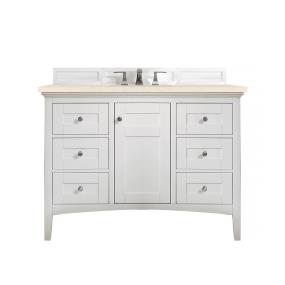 Base with Sink Top Bright White White Vanities