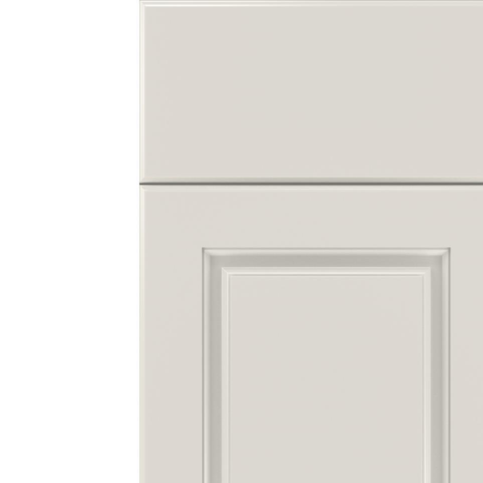 Square Satin Sleet Paint - White Square Cabinets