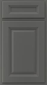5 Piece Galaxy Rye Opaque Paint - Grey 5 Piece Cabinets