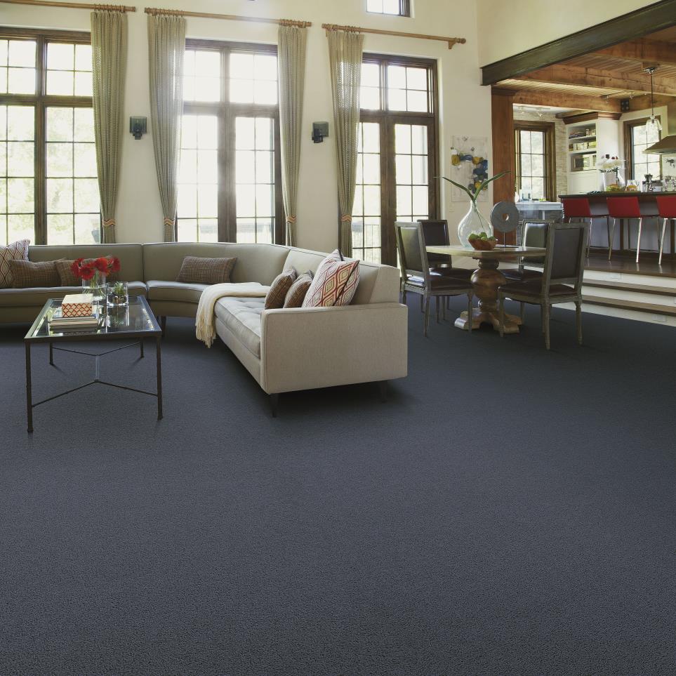 Texture Indigo Blue Carpet