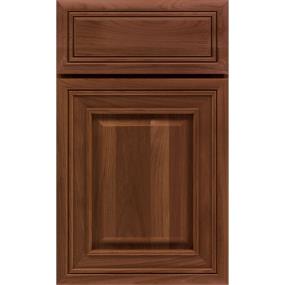 Square Tundra Dark Finish Square Cabinets