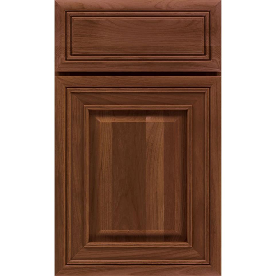 Square Tundra Dark Finish Square Cabinets