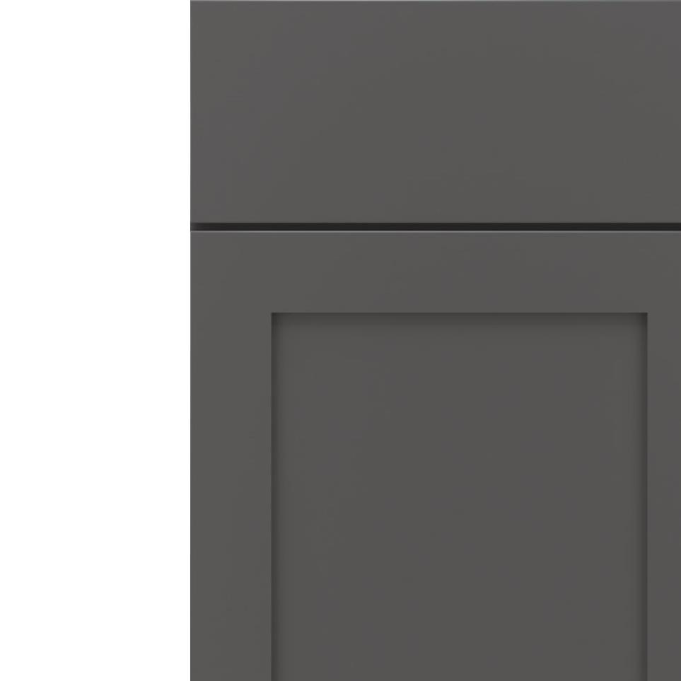 Square Peppercorn Paint - Grey Square Cabinets