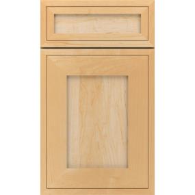 Square Natural Light Finish Square Cabinets