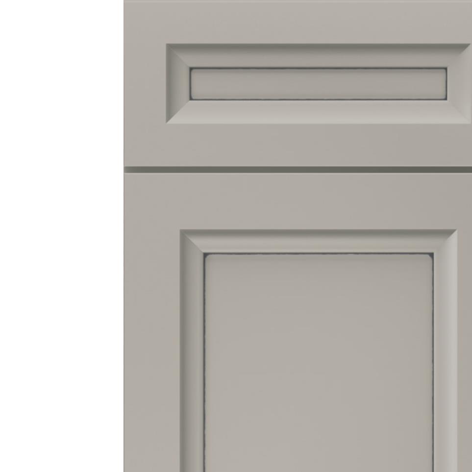 5 Piece Cloud Grey Stone Glaze - Paint 5 Piece Cabinets