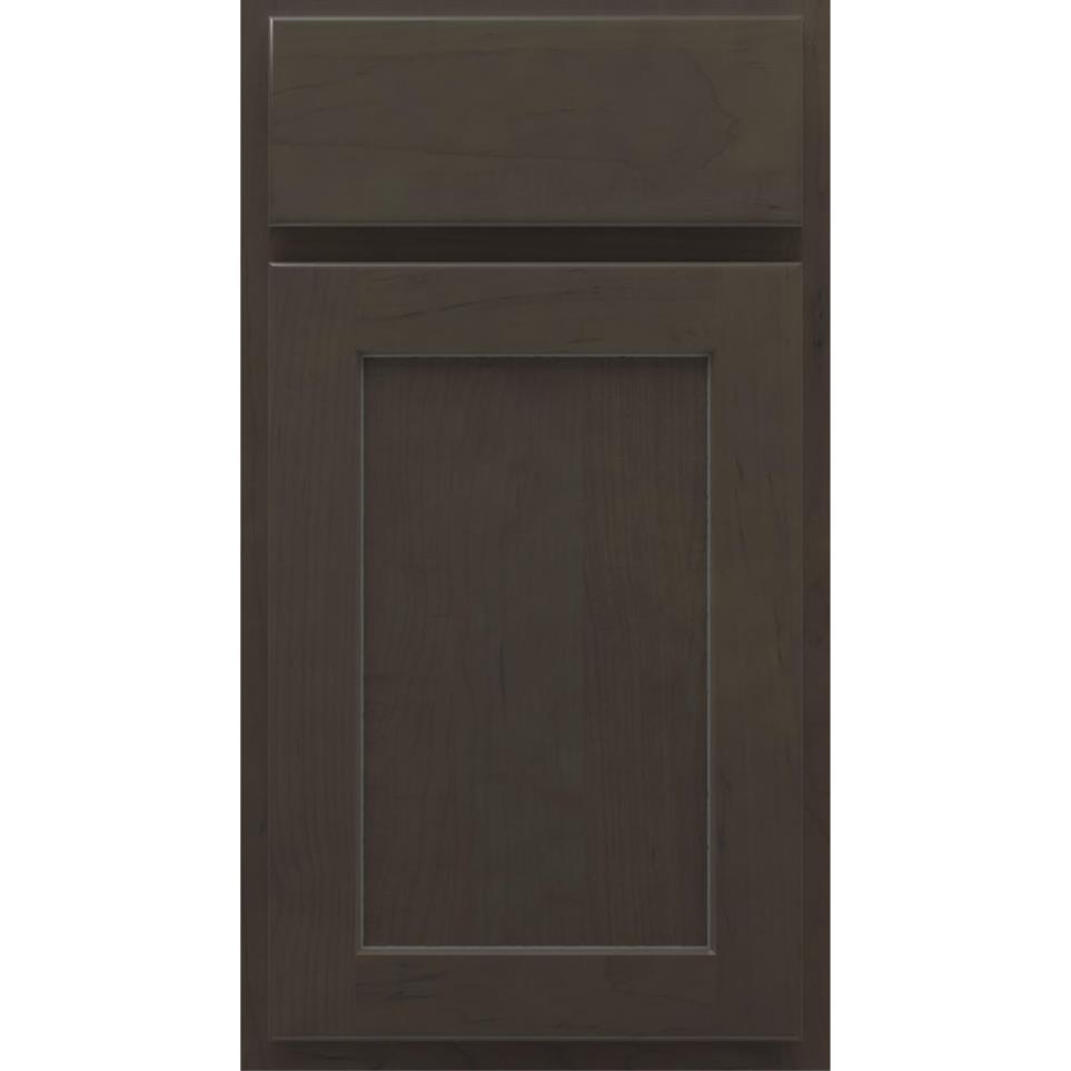 Square Derby Smoke Dark Finish Square Cabinets