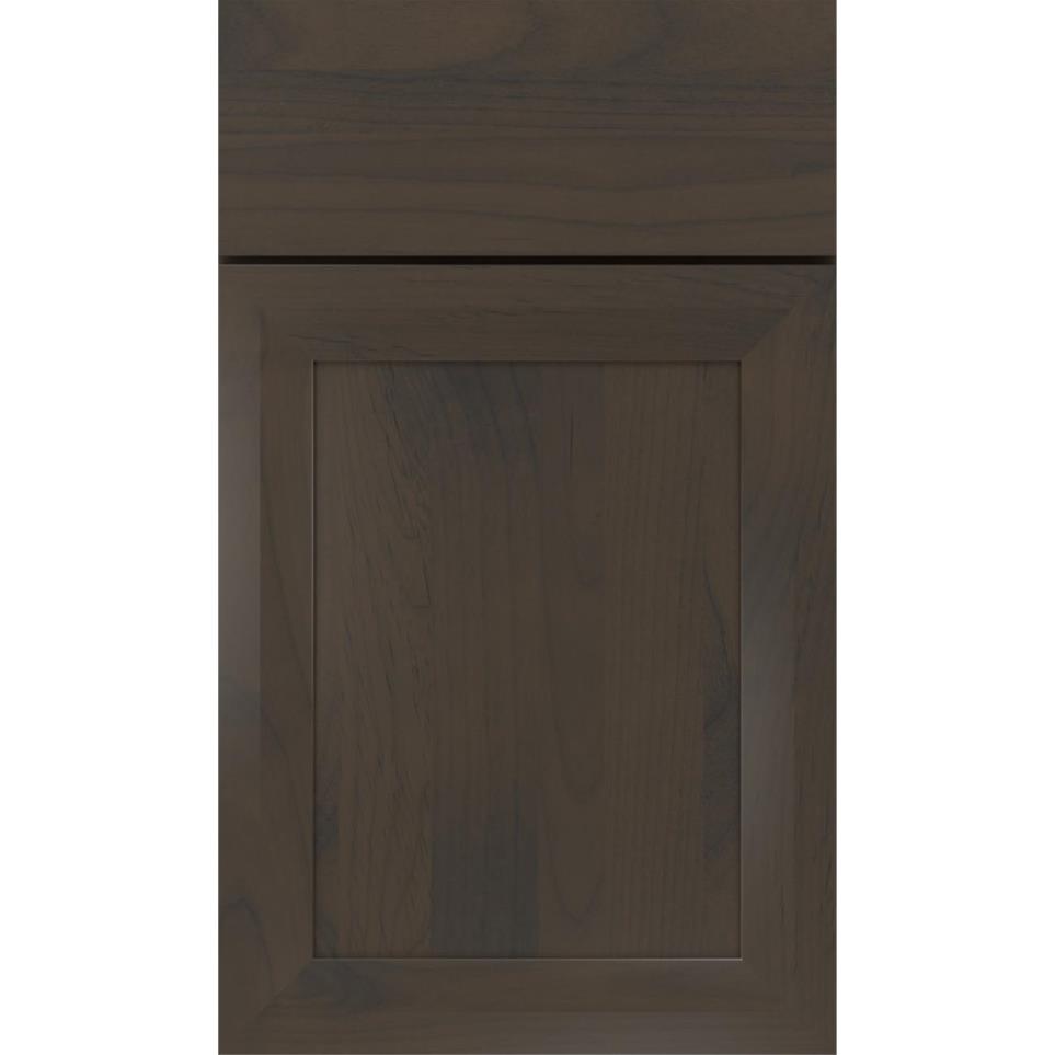 Square Boulder Dark Finish Square Cabinets