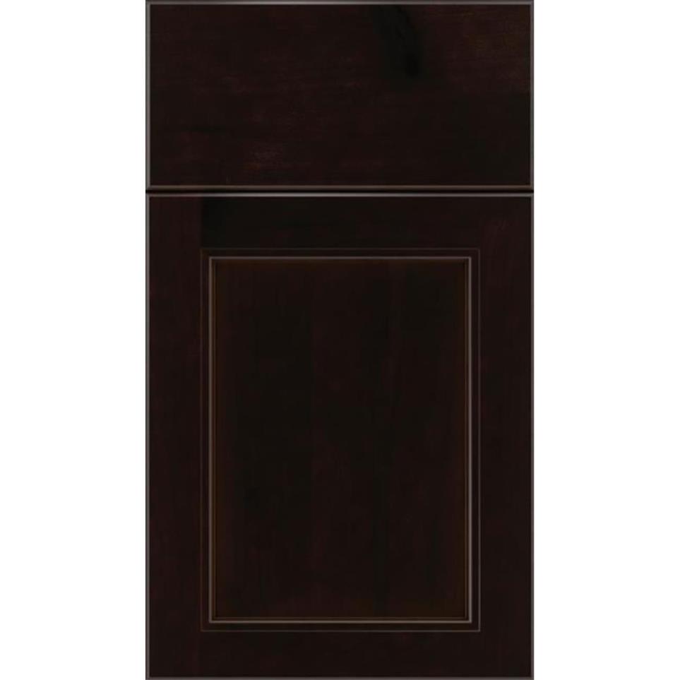 Square Espresso Dark Finish Square Cabinets