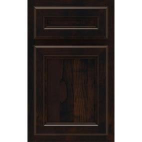5 Piece Chocolate Dark Finish 5 Piece Cabinets
