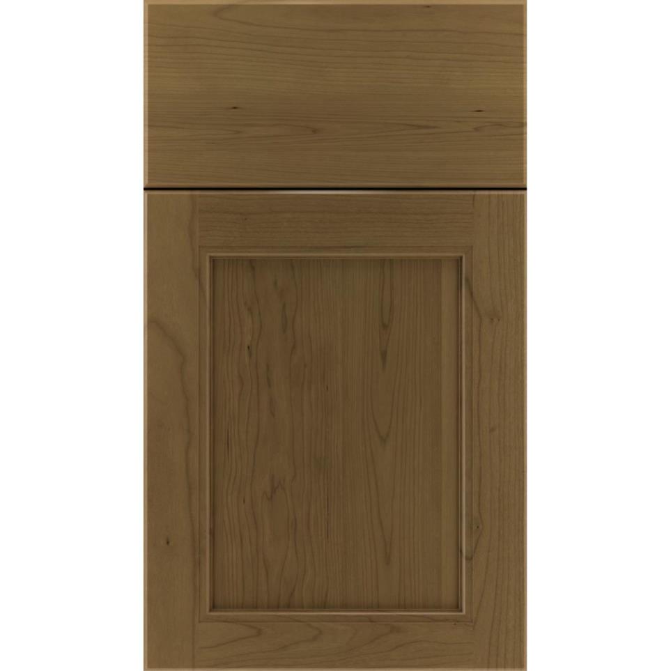 Square Frappe Medium Finish Square Cabinets