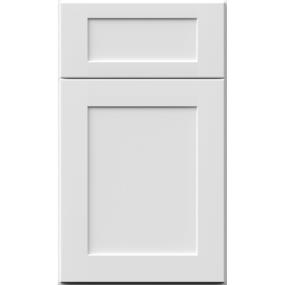 Square Frost Paint - White Square Cabinets