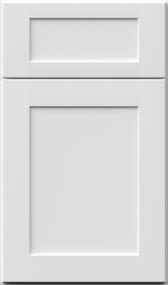 Square Frost Paint - White Cabinets