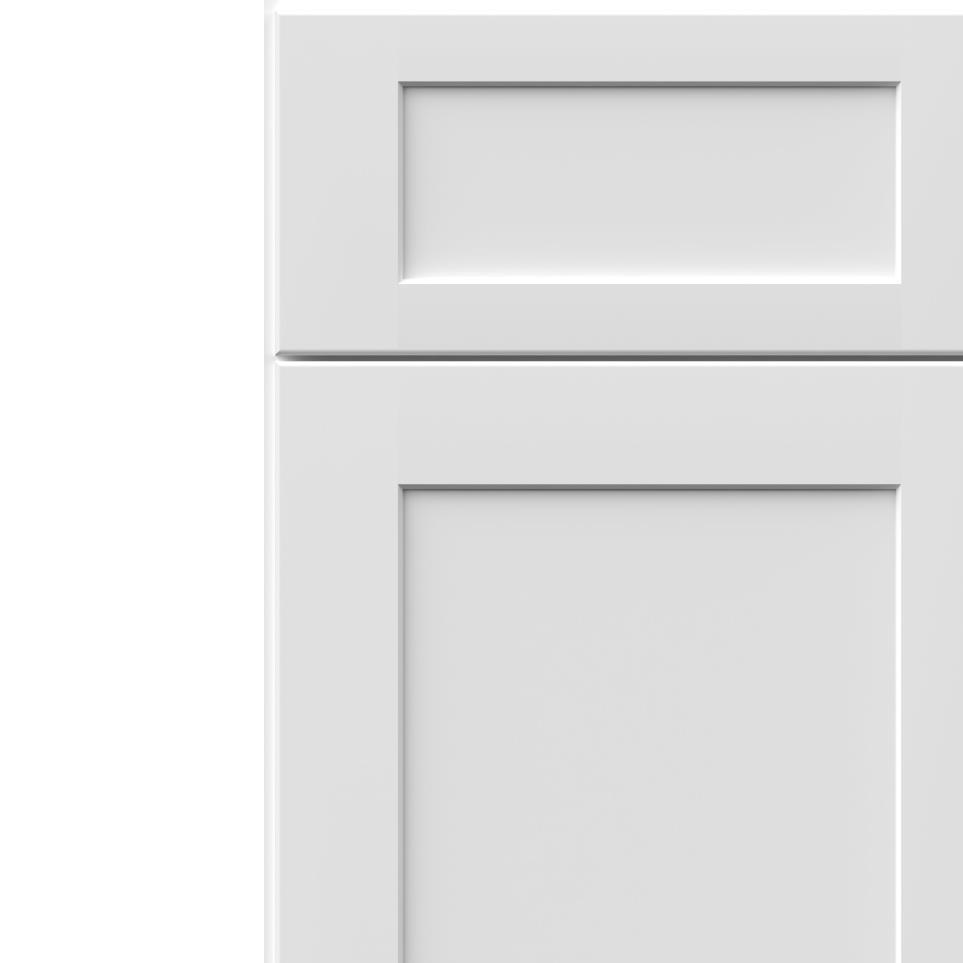 Square Frost Paint - White Square Cabinets