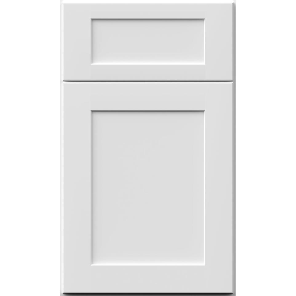 Square Frost Paint - White Square Cabinets