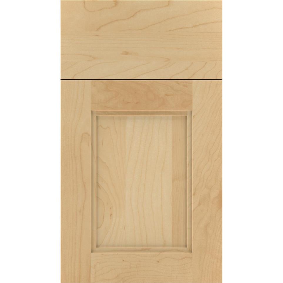 Square Natural Light Finish Square Cabinets