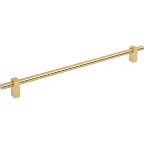 Bar Pull Brushed Gold Brass / Gold Hardware