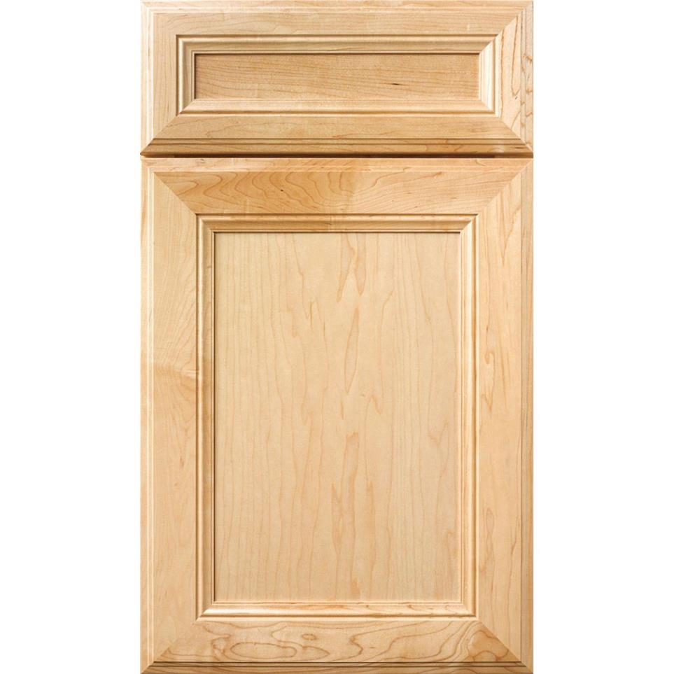 Square Natural Light Finish Square Cabinets
