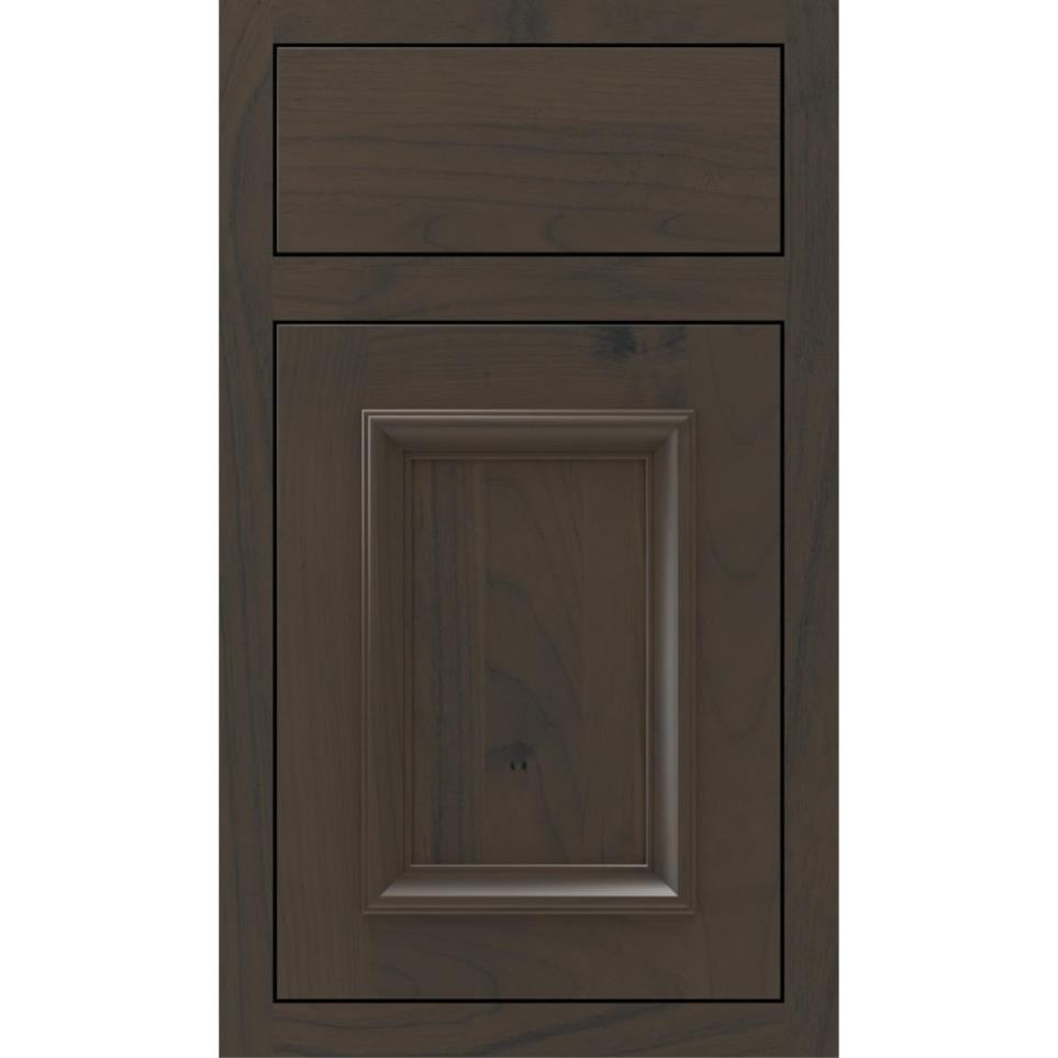 Square Shadow Dark Finish Square Cabinets