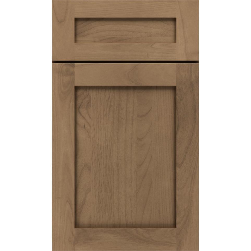 5 Piece Gunny Medium Finish 5 Piece Cabinets