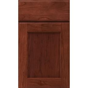 Square Marsala Dark Finish Square Cabinets