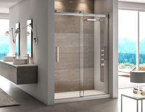 Door Matte Black Black Showers