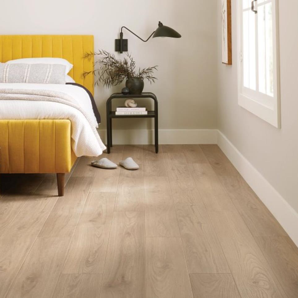 Tile Plank Allegiant Walnut Medium Finish Vinyl