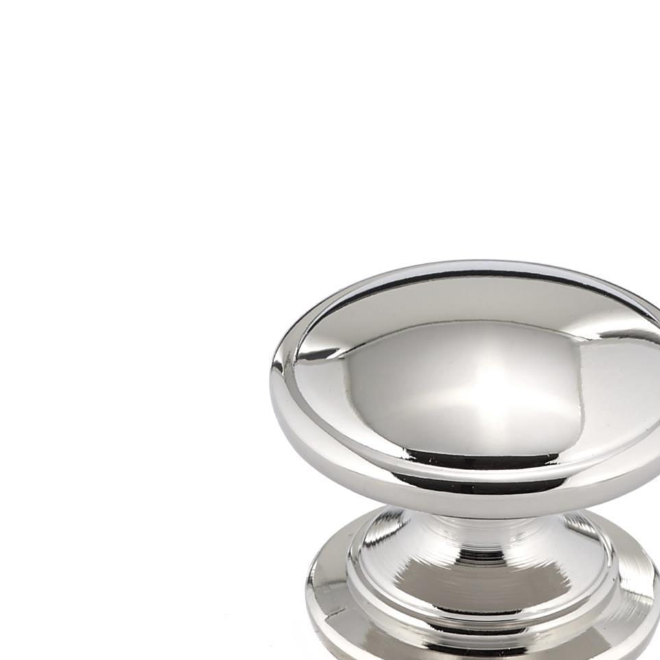 Knob Polished Nickel Nickel Knobs