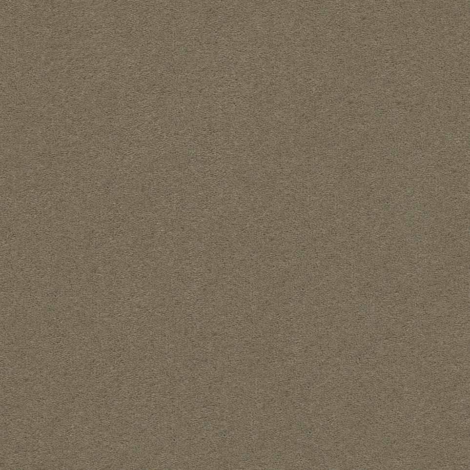 Textured Saxony Sleek Suede Brown Carpet