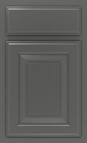 Square Moonstone Amaretto Creme Paint - Grey Square Cabinets