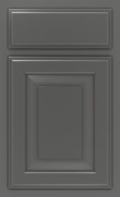 Square Moonstone Toasted Almond Paint - Grey Square Cabinets