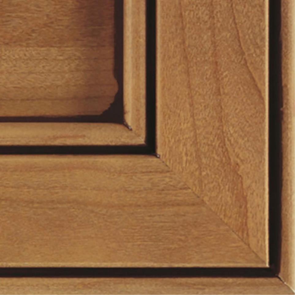 Square Tuscan Mocha Glaze Glaze - Stain Square Cabinets