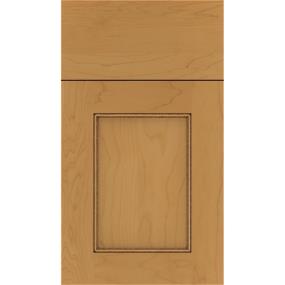 Square Ginger Black Glaze Glaze - Stain Square Cabinets