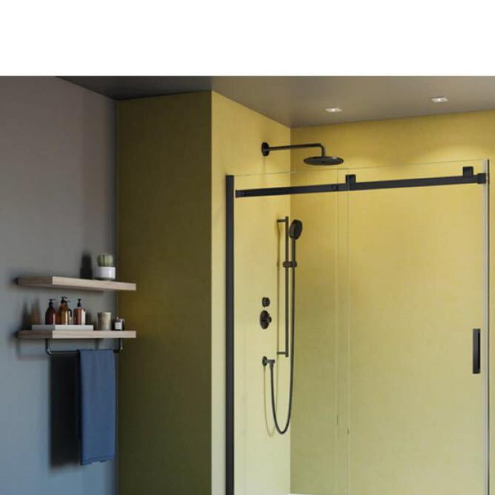 Door Brushed Nickel Nickel Showers