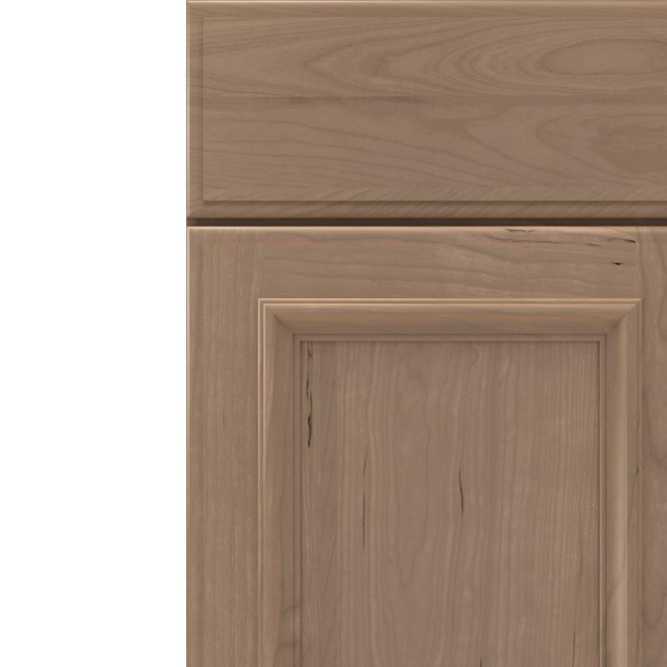 Square Boardwalk Light Finish Square Cabinets