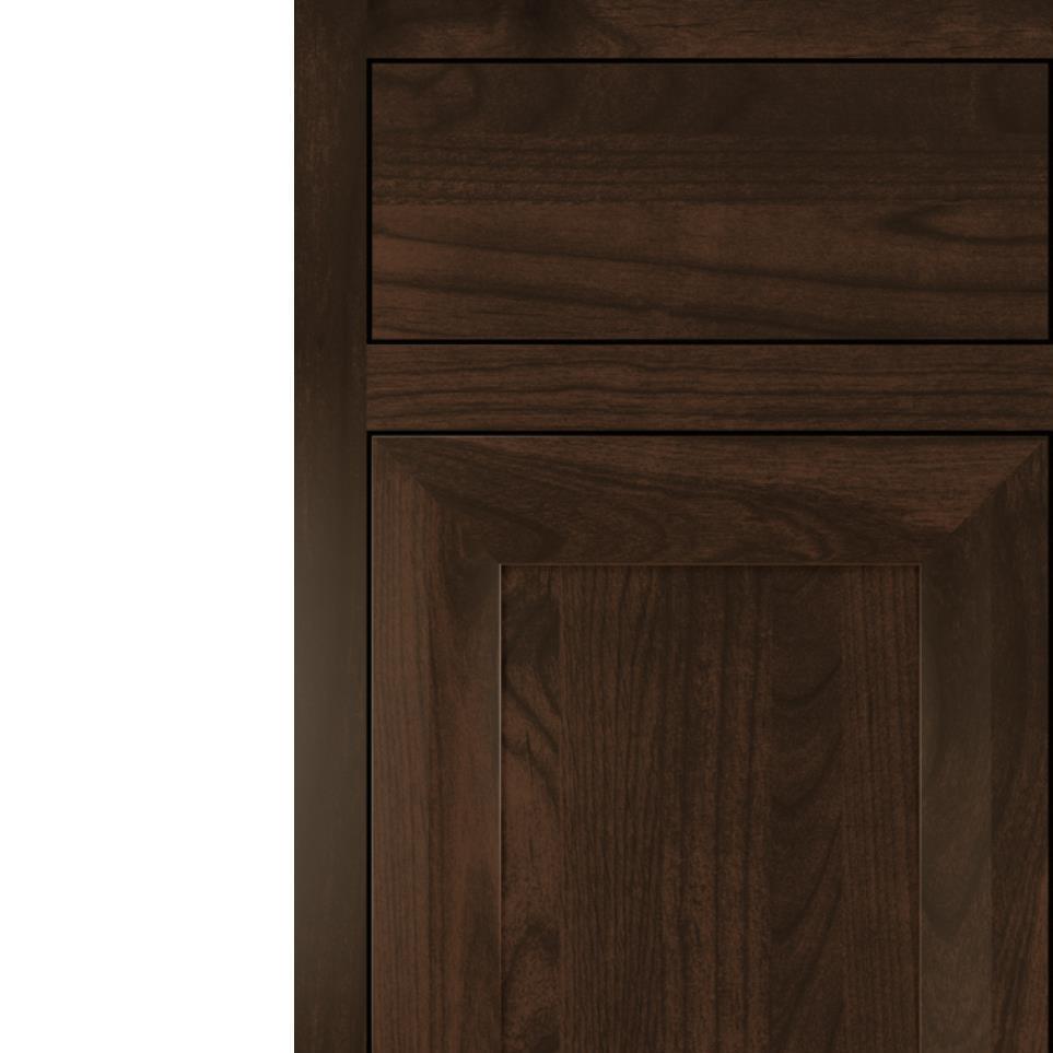 Inset Rodeo Dark Finish Inset Cabinets