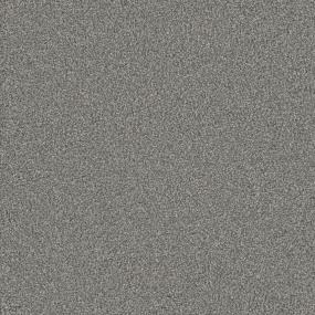 Textured Saxony Masterpiece Gray Carpet