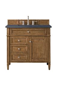 Base with Sink Top Saddle Brown Medium Finish Vanities