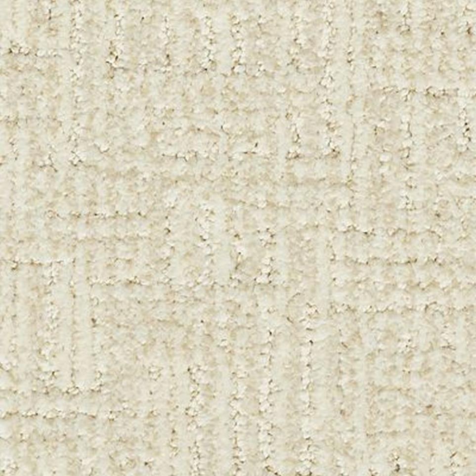 Pattern December Lace White Carpet