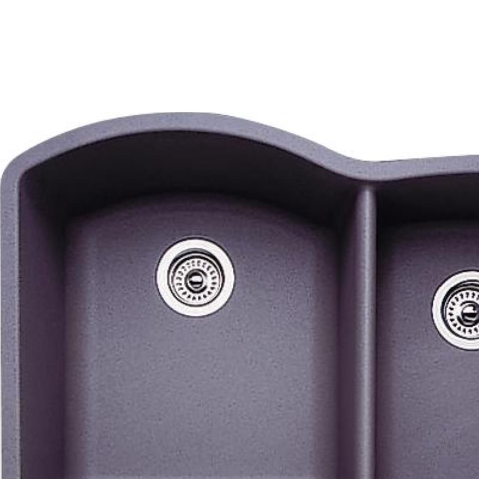 Metallic Gray Grey / Black Sinks