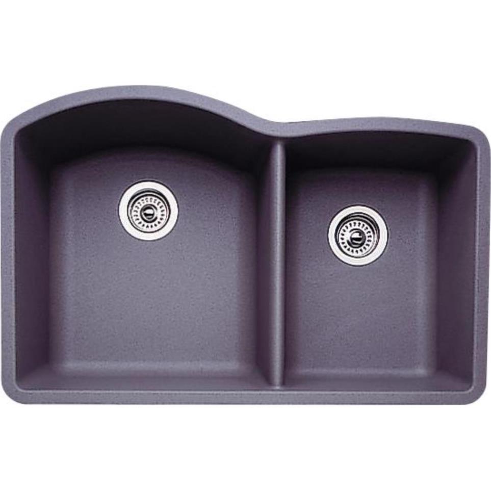 Metallic Gray Grey / Black Sinks