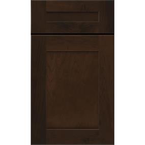 5 Piece Umber Dark Finish 5 Piece Cabinets