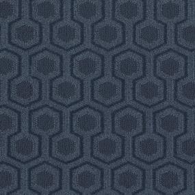Pattern Coastal View Blue Carpet