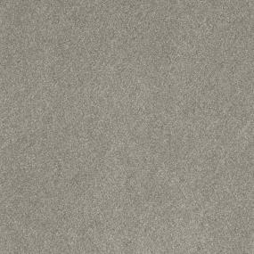 Textured Saxony First Impression Gray Carpet