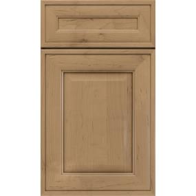 Square Gunny Medium Finish Square Cabinets